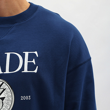 AWDW291-5 Толстовка Wade синий